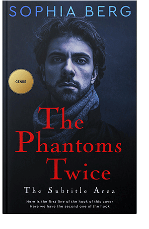 Pre Made Book Cover Ebony