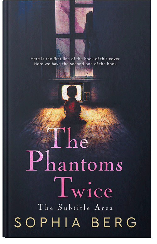 Front view of Premade Mystery & Thriller & Suspense Book Cover - Steel Gray