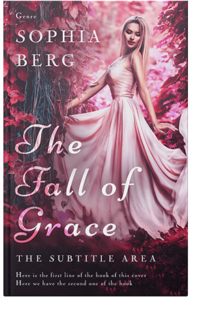 Pre Made Book Cover Vin Rouge