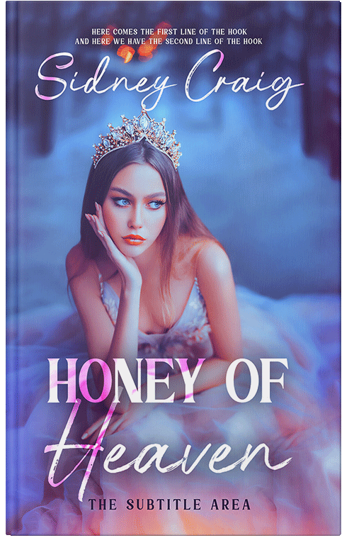 Front view of Premade Fantasy Book Cover - Wild Blue Yonder