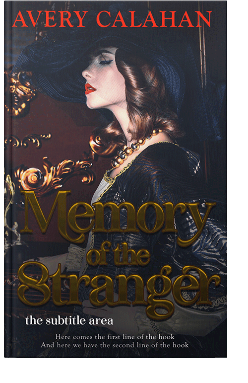 Front view of Baltic Sea #14254 - Premade Historical Book Cover