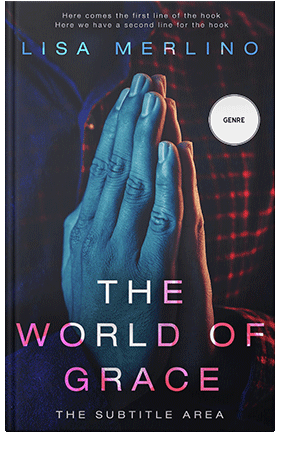 Pre Made Book Cover Steel Gray