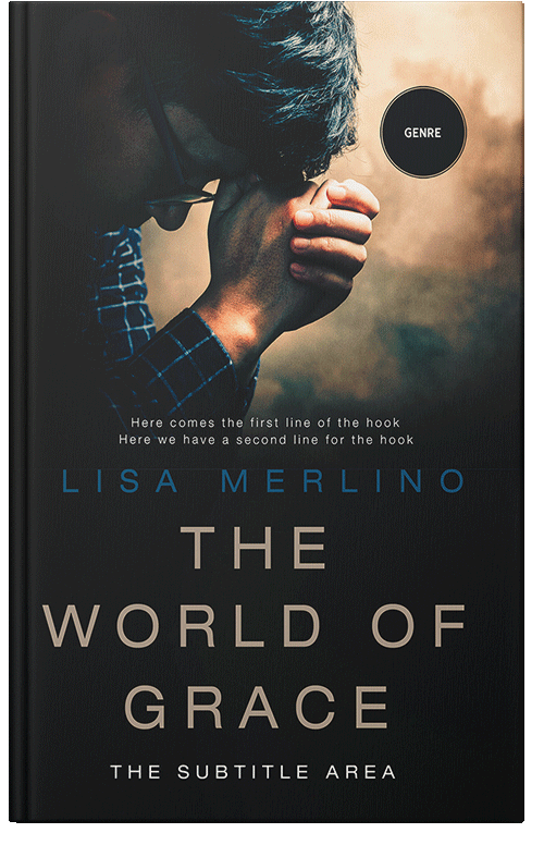 Front view of Tan #14272 - Premade Health & Mind & Body Book Cover