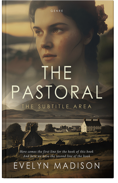 Front view of Premade Historical Book Cover - Birch