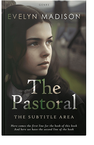 Pre Made Book Cover Log Cabin