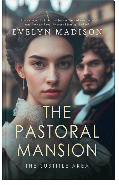 Front view of Shark #14285 - Premade Romance Book Cover