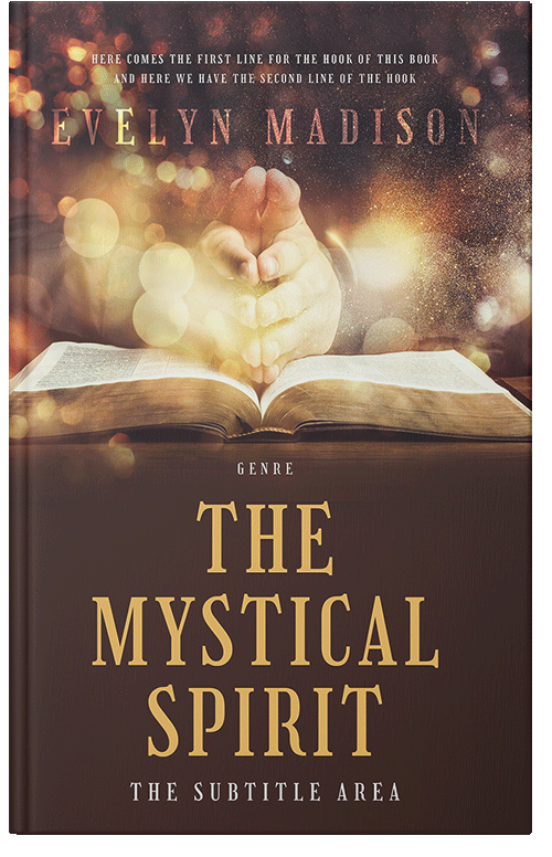 Front view of Premade Religion & Spirituality Book Cover - Rock