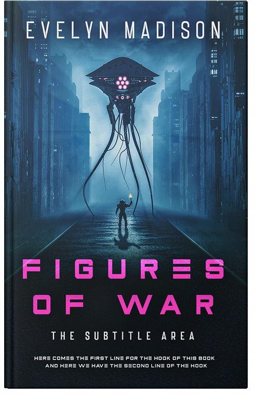 Front view of Premade Apocalyptica Book Cover - Firefly