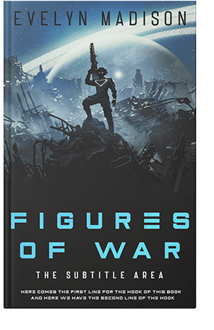 Pre Made Book Cover Outer Space