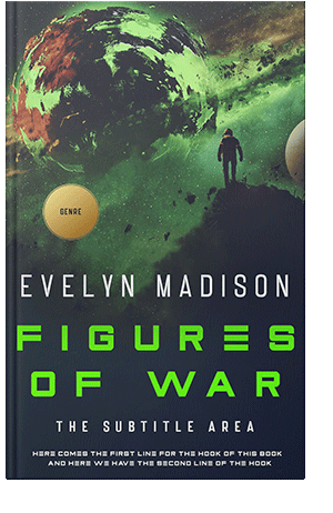 Pre Made Book Cover Outer Space