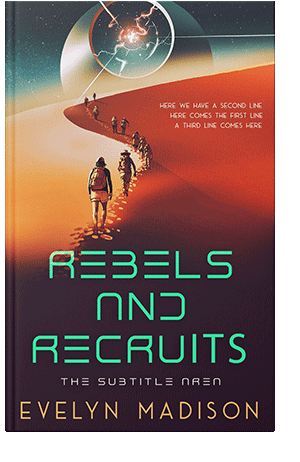 Pre Made Book Cover Livid Brown