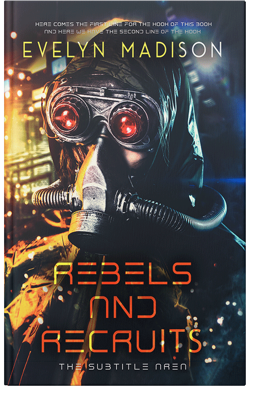 Front view of Shark #14309 - Premade Apocalyptica Book Cover