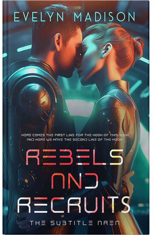 Front view of Charade #14311 - Premade Romance Book Cover