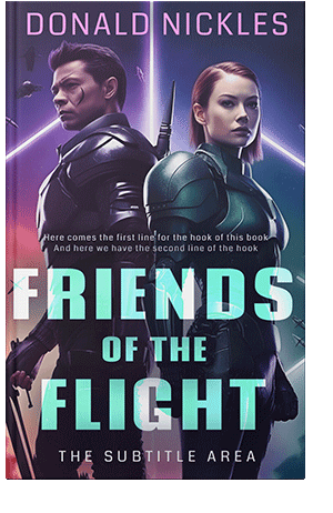 Pre Made Book Cover Steel Gray