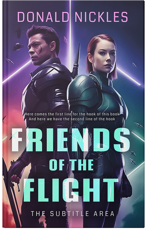 Front view of Steel Gray #14315 - Premade Romance Book Cover