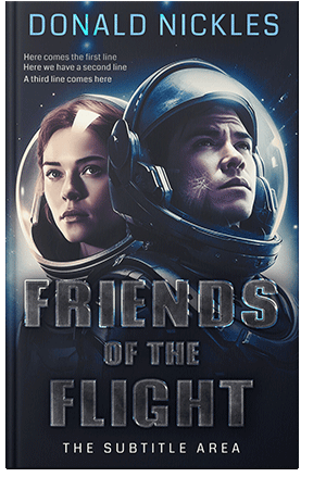 Pre Made Book Cover Mirage