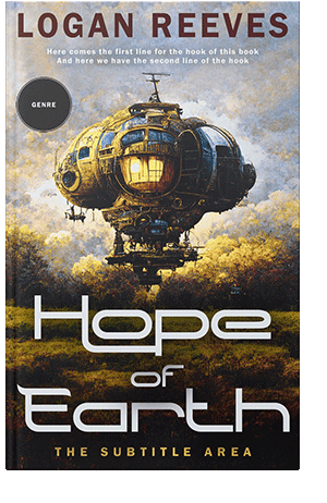 Pre Made Book Cover Cloud