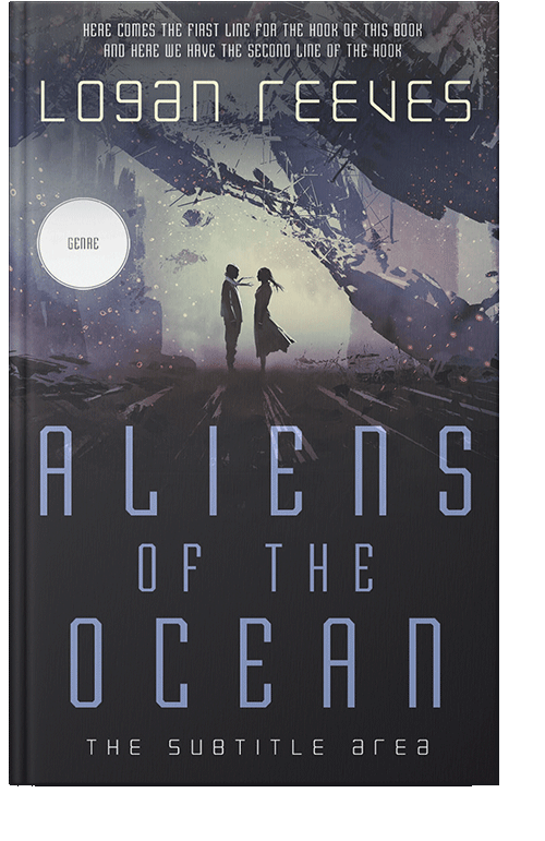 Front view of Baltic Sea #14347 - Premade Apocalyptica Book Cover