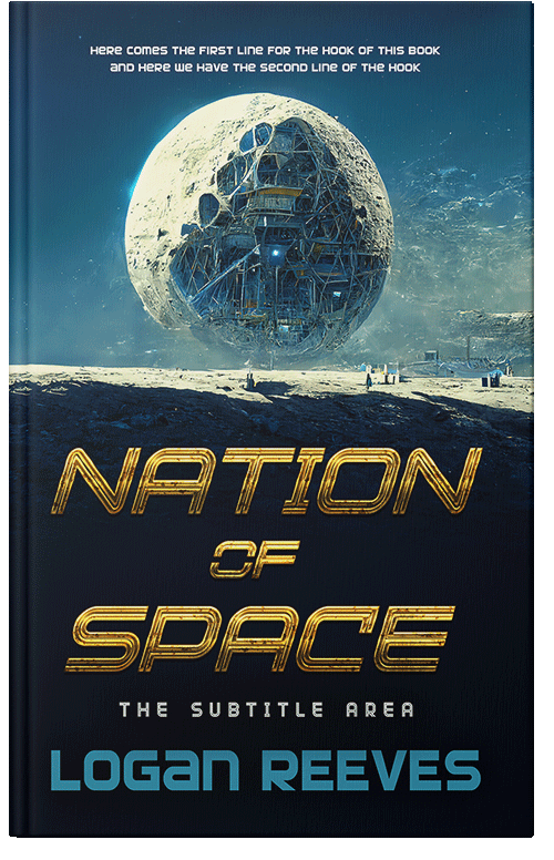 Front view of Premade Science Fiction Book Cover - Yuma