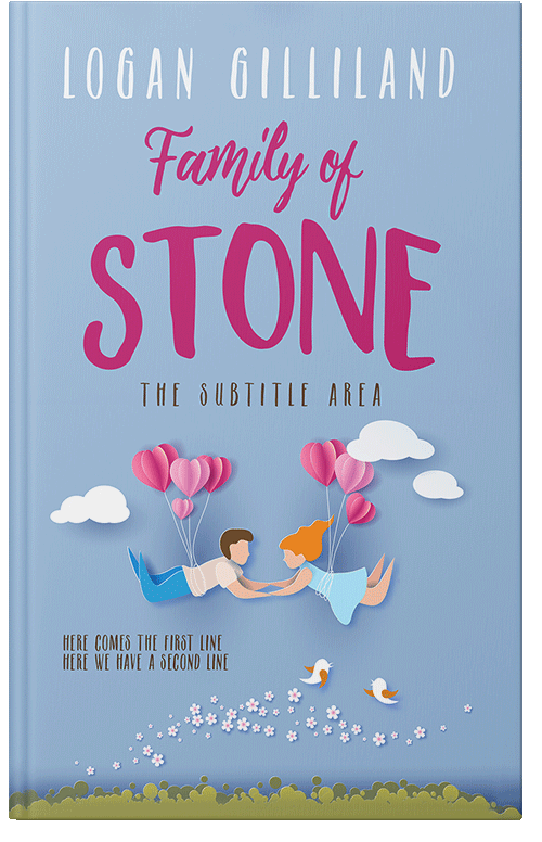 Front view of Pigeon Post #14364 - Premade Romance Book Cover