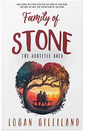 Pre Made Book Cover Lotus