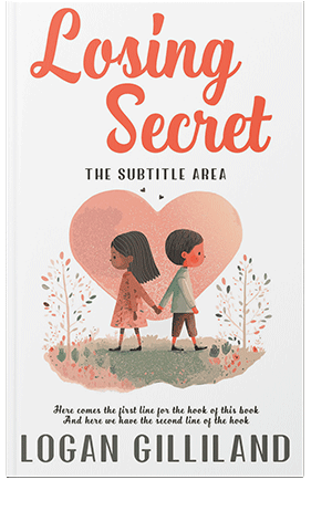 Pre Made Book Cover Rose Fog