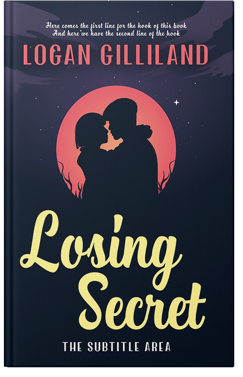 Front view of Premade Romance Book Cover - Tacao