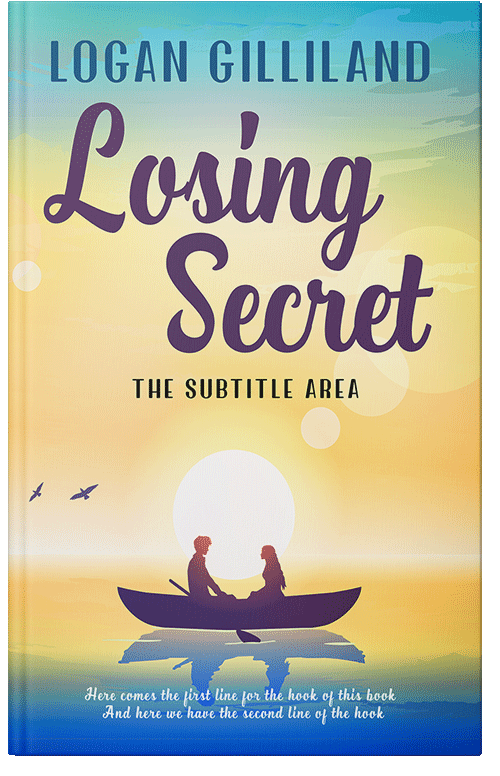 Front view of San Marino #14384 - Premade Romance Book Cover