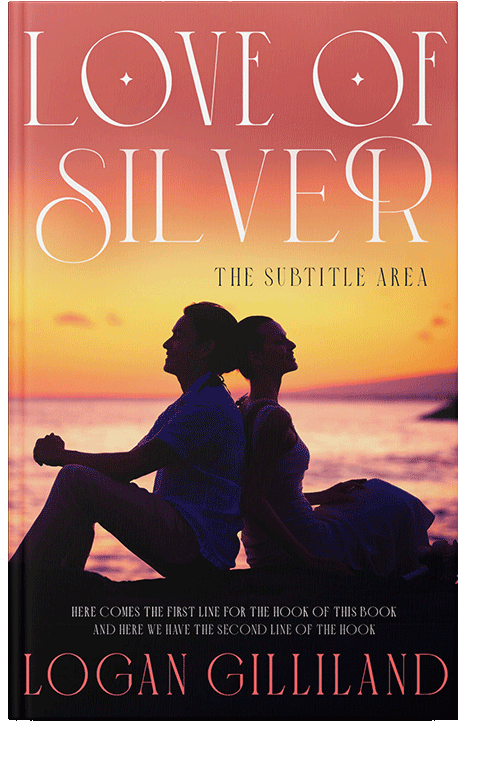 Front view of Ebony #14388 - Premade Romance Book Cover