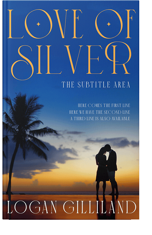 Front view of Twine #14390 - Premade Romance Book Cover