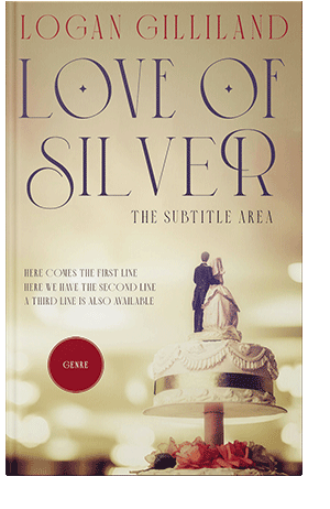 Pre Made Book Cover Grain Brown