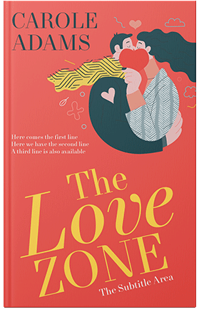 Pre Made Book Cover Carnation