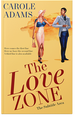 Pre Made Book Cover Goldenrod