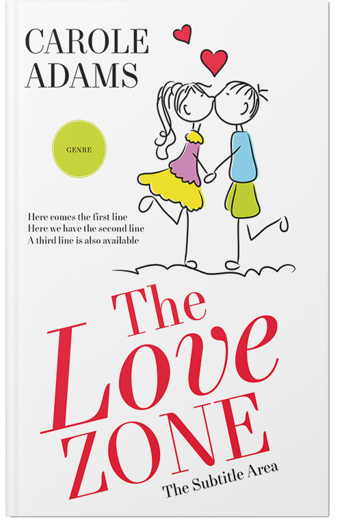 Front view of Bon Jour #14405 - Premade Romance Book Cover