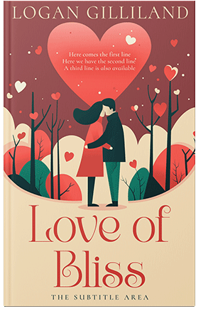 Pre Made Book Cover Chestnut