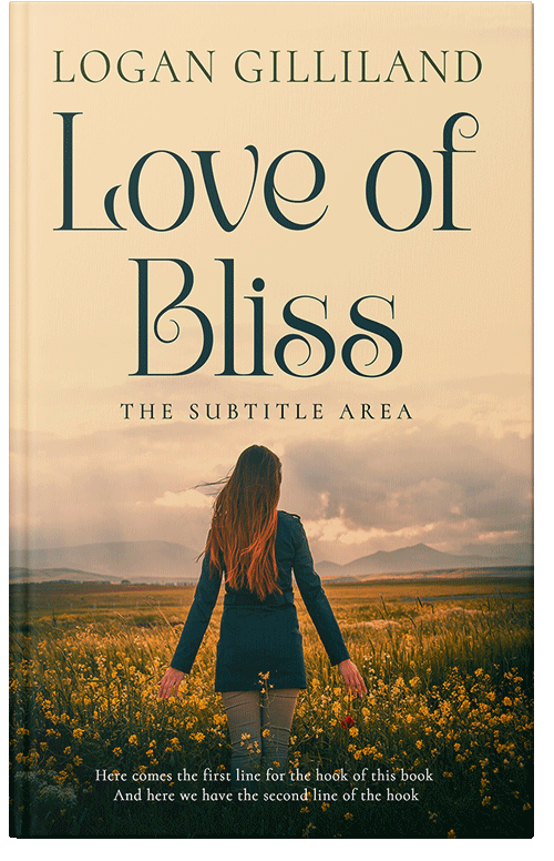 Front view of Green Kelp #14422 - Premade Romance Book Cover