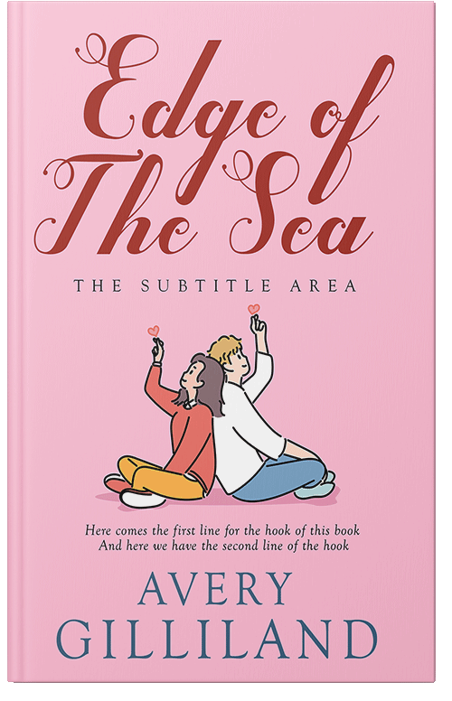 Front view of Chantilly #14432 - Premade Romance Book Cover