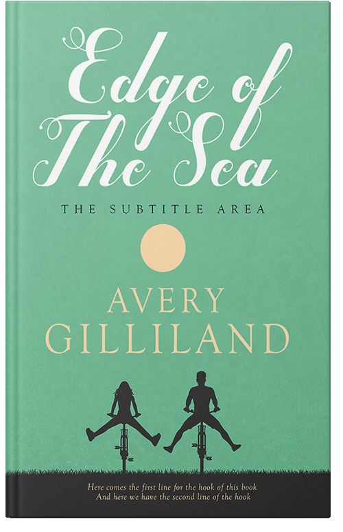 Front view of De York #14433 - Premade Romance Book Cover