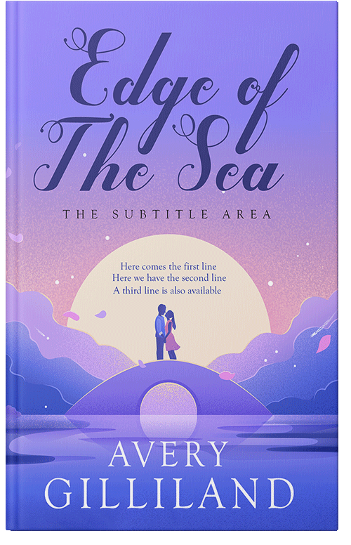 Front view of Portage #14435 - Premade Romance Book Cover