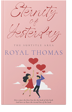 Pre Made Book Cover Mandys Pink