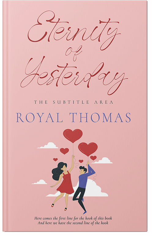 Front view of Mandys Pink #14444 - Premade Romance Book Cover