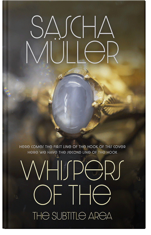 Front view of Zeus #14447 - Premade Romance Book Cover