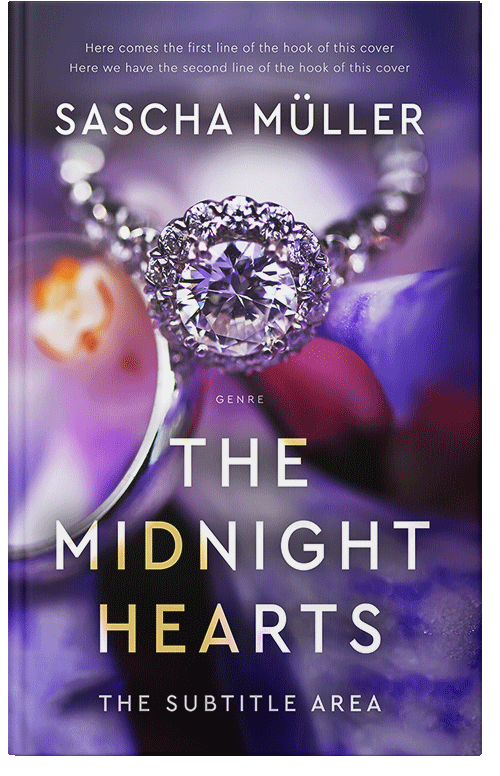 Front view of Affair #14454 - Premade Romance Book Cover