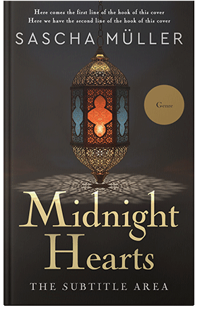 Pre Made Book Cover Cocoa Brown