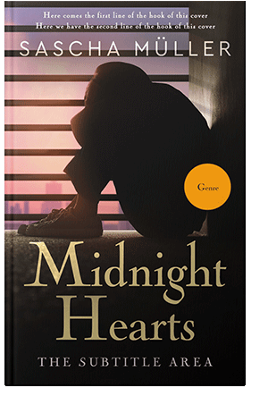 Pre Made Book Cover Night Rider