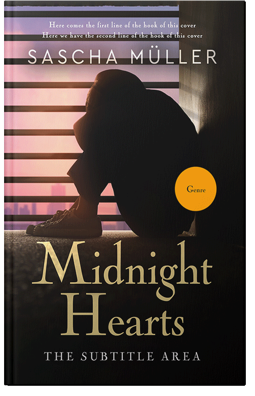 Front view of Night Rider #14460 - Premade Health & Mind & Body Book Cover