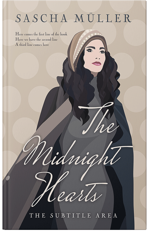 Front view of Premade Chick Lit Book Cover - Wafer