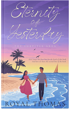 Pre Made Book Cover Chetwode Blue