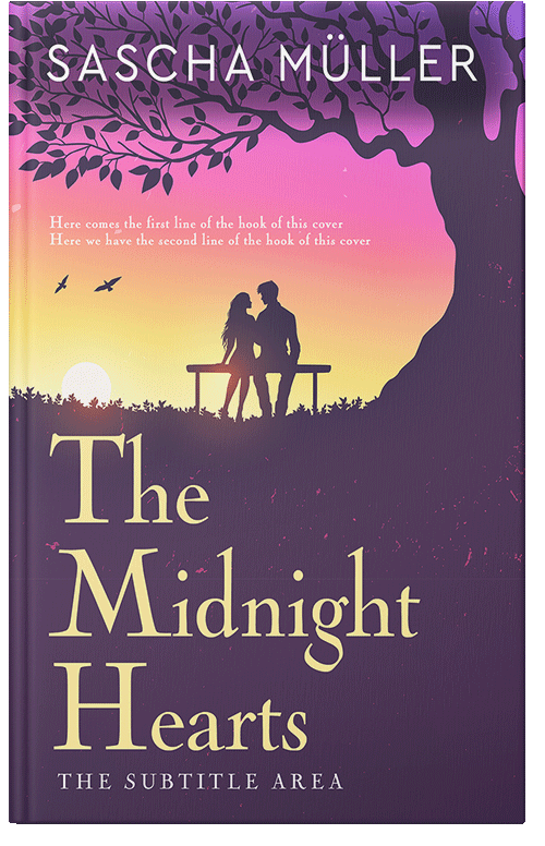 Front view of Premade Romance Book Cover - Voodoo