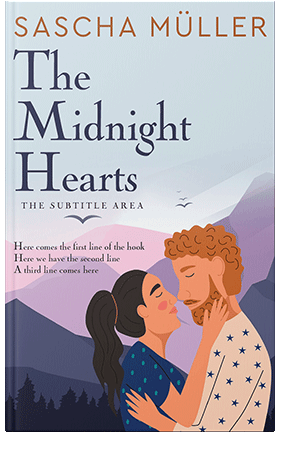 Pre Made Book Cover Bon Jour